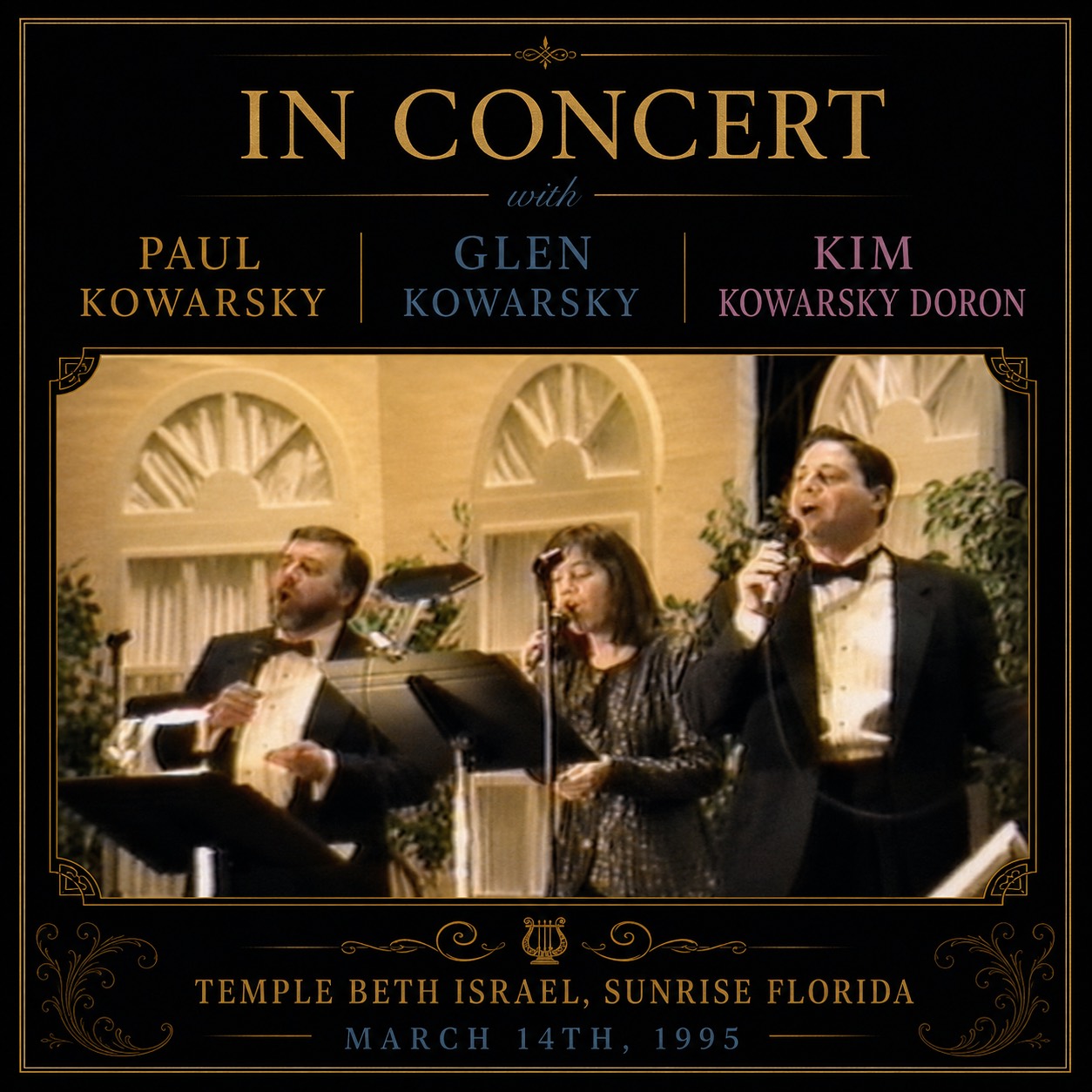 Paul Kowarsky in Concert, Temple Beth Israel, Sunrise Florida, 1995